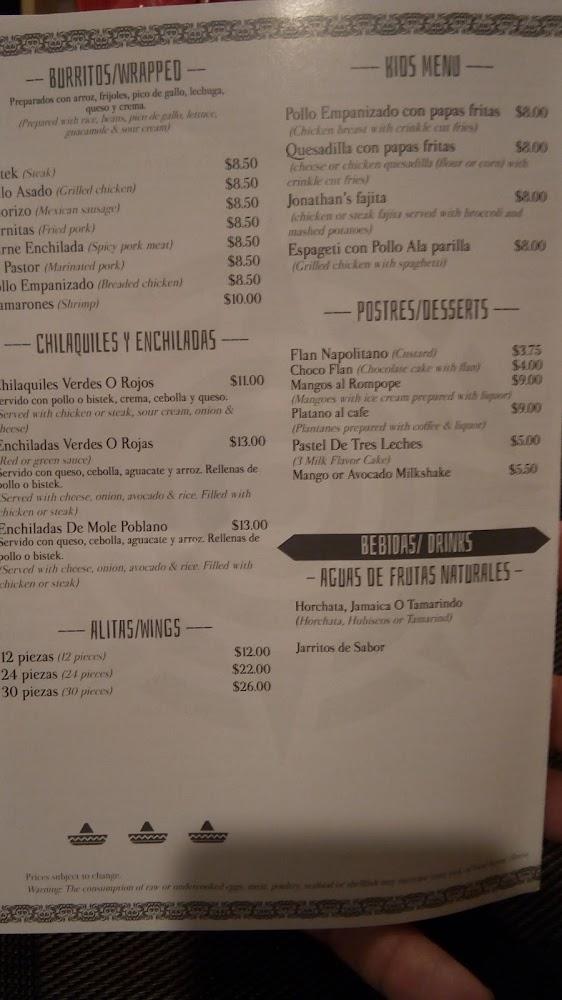 Restaurante Colosio Menu image 4